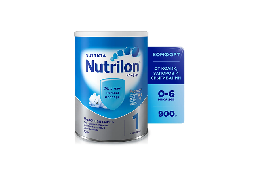 Смесь молочная Nutrilon Комфорт 1 900г с 0 месяцев