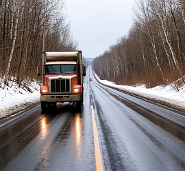 Весенние ограничения движения для грузовиков